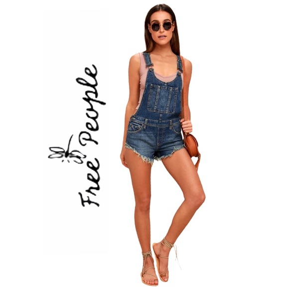 Free People Pants - Free People Overall Shorts